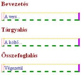 Keret Firefox Oldalanként más-más p { border-top-style:dotted; border-top-color:#ffcc00; border-top-width: 2px; border-right-style:solid; border-right-color:#cc00ff; border-right-width: