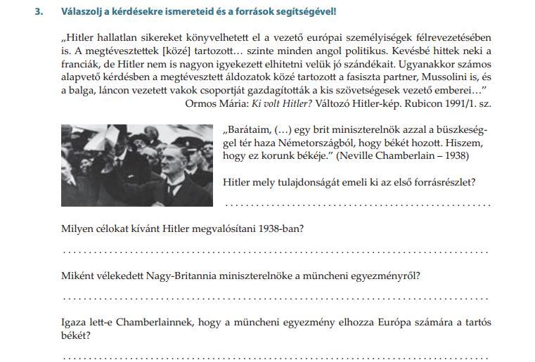 5. Kérdések megválaszolása forrás segítségével vagy anélkül.
