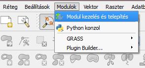 Python modulok Új