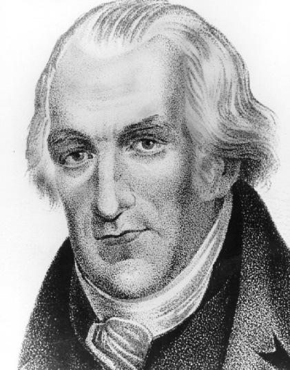 Gőzgép : James Watt ( 1736-1819). Mechanikai műszerész, üzemet működtet, képzi magát.