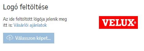 LOGÓ FELTÖLTÉSE VÁSÁRLÓI AJÁNLATOKHOZ A VELUX VIKI lehetőséget nyújt, hogy a vásárlóinak személyre szabott ajánlatot készítsen, amelyen szerepel az Ön céges logója, kapcsolattartási adatai,