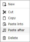 A jobb oldali egérgombbal egy hírre kattintva meglévő híreket másolhat a vágólapra, (Page Actions Copy), majd egy új bejegyzésbe beillesztve egyszerűen tovább szerkesztheti őket.