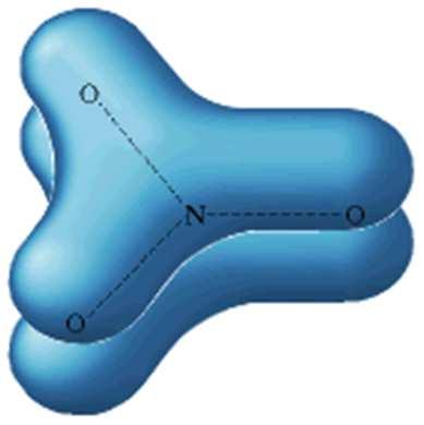 Lewis-modell Delokalizált kötés Lewis-szerkezeti modellből ózon rezonancia határszerkezetek (a