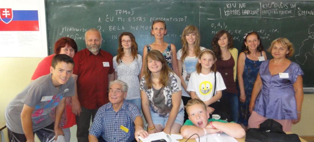 SEPA SES (SOMERA ESPERANTO-STUDADO) EN MARTIN, SLOVAKIO Invitita de organizantoj (E@I) mi partoprenis inter la 12-a kaj 20-a de julio 2013 en slovakia urbeto Martin en la sepa Somera