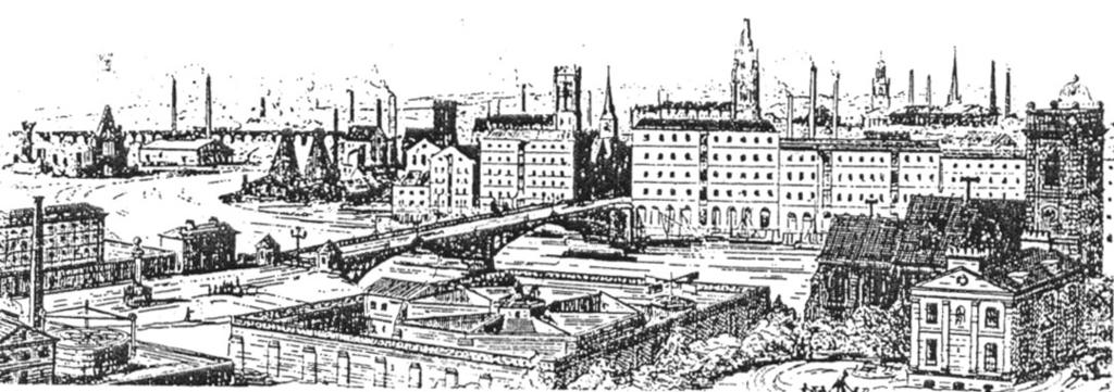 (corto) Ciudad europea en 1440 Ciudad europea en 1840 Era una ciudad de ladrillo rojo, es decir, de ladrillo que habría sido rojo si el humo y la ceniza se lo hubiesen consentido; como no era así, la