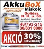2 NONSTOP TAXI Miskolc 46/333-333, 46/555-555 2017. március 8.