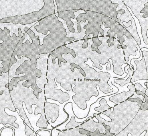 munkahely (trancsírozó hely) nagyobb állat helyszíni feldolgozása (elfogyasztása) ideiglenes Homo Erectus /