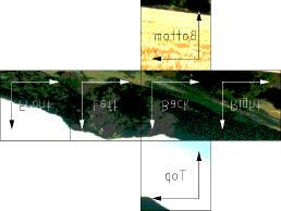 7 A Raytrace párbeszédablakban található parancsok a következok: Update Environment Maps menüparancs a változásokat átvezeti a memóriában.