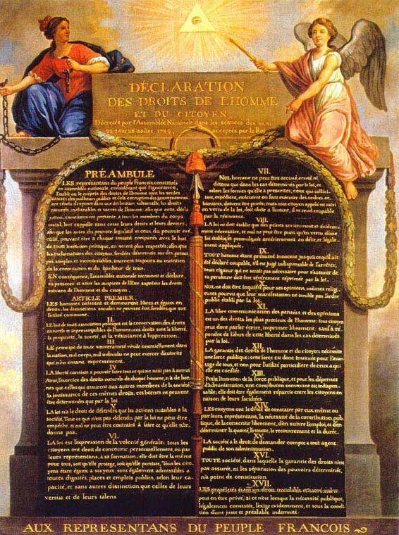 1789, Ember és Polgár Jogainak Deklarációja 3.