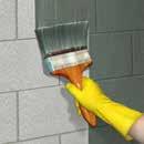 közvetlenül használható a legtöbb porózus felületen kiváló tapadás betonon, cementen és