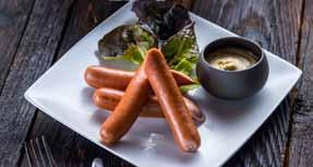 vegetables) with fried bacon 1000 Ft Mustárral vidított