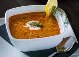 Cold strawberry cream soup with whipped cream and rosé