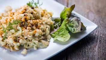 sztrapacska Gnocchi with sheep s cheese, fried bacon and red onion 1390 Ft Káposztás