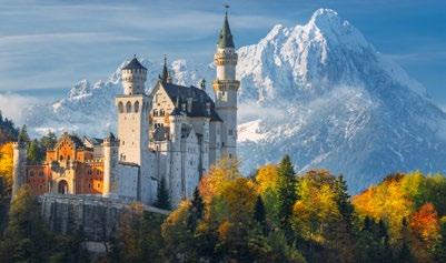 12 Tirol és a BAJOR KASTÉLYOK Indulás a hajnali órákban, folyamatos utazás rövid pihenőkkel. Első állomásunk a gyönyörű Salzkammergutitóvidéknél, Mondsee városa.