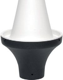 Műanyagöntvény színei Fekete PMMA diffúzor: Fehér Szürke ALJZAT ütésálló műanyagból készül.