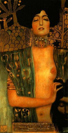 (Gustav) Klimt: Judith, 1901 A szecesszió festészete tipikusan századvégi, átmeneti jelenség: legjelentősebb képviselői: Egon Schiele, Gustav Klimt, Ferdinand Hodler, Edvard Munch, Akseli