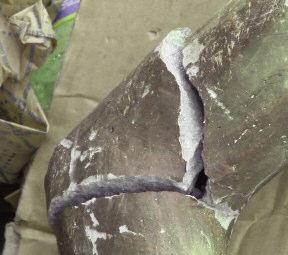 Constructorii îi previn pe vandali că totemurile nu sunt confecţionate din metal şi că nu pot fi valorificate.