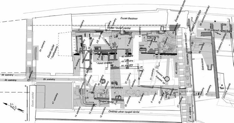 Already in the case of the Öntőház Court, the first test excavations produced significant results, while the few test trenches opened in the former Youth Park the surface of which was