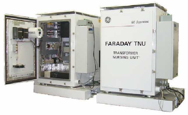 Érzékelk A FARADAY TNU a következkkel rendelkezik: Egy olajminta-vételi fej, ami csatlakoztatandó egy nyitott transzformátor gömbcsaphoz vagy zárószelephez.