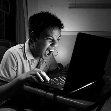 Online videogame player (picture with