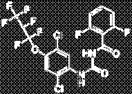 lufenuron CAS-szám 103055-07-8 IUPAC- EINECS 410-690-9 képlet: C 17 H 8 Cl 2 F 8 N 2 O