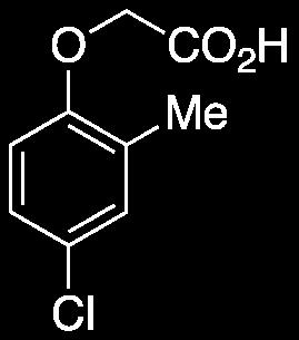MCPA CAS-szám 94-74-6 IUPAC- (4-Chloro-2-methylphenoxy)acetic Acid EINECS 202-360-6 képlet: C 9 H 9 Cl O 3 Molekulasúly (g/mol) 200.