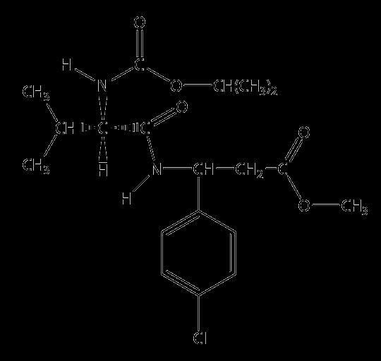 valifenal CAS-szám 283159-90-0 IUPAC- metil-3-(4-klórfenil)-3-[[n-(isopropilkarbonil)-l-valil]amino]