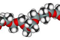 dimetilsziloxán CAS-szám 63148-62-9 IUPAC- poly(dimethylsiloxane) EINECS 203-492-7 képlet: C 6 H 18 Osi 2 Molekulasúly (g/mol) 162.