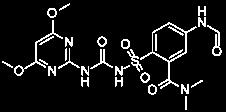 foramszulfuron CAS-szám 173159-57-4 IUPAC- Benzamide,2-[[[[(4,6-dimethoxy-2-