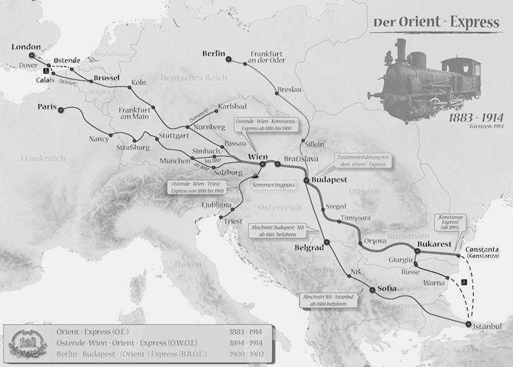 Tanulmány HORVÁTH CSABA SÁNDOR Az Orient Expressz útvonalai Forrás: http://www.globalsecurity.org/military/world/europe/images/orient-express-map-1.jpg (letöltés: 2016. dec. 12.