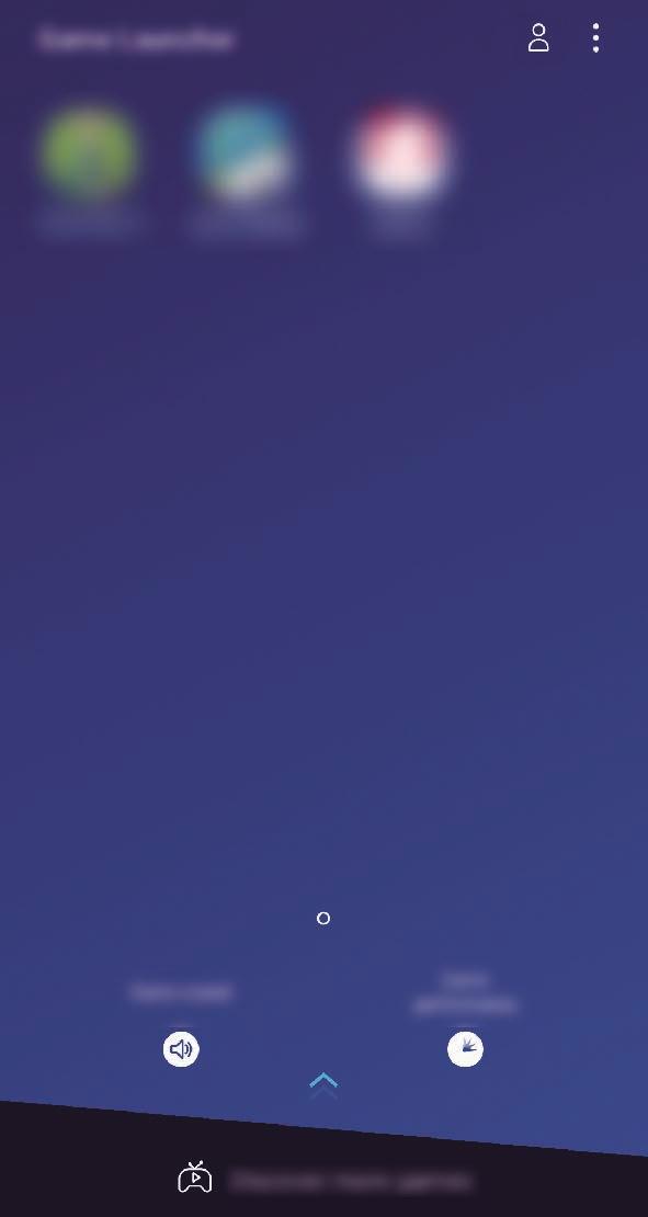 Game Launcher Bevezető A Game Launcher összegyűjti a Play Áruház és a Galaxy Apps oldalakról letöltött játékait, így könnyedén elérheti őket ugyanazon a helyen.