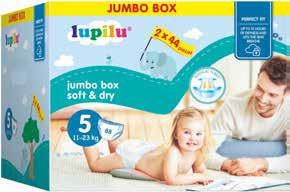 MAXI / JUNIOR 11-23 kg / 8-16 kg A szárazon tartó réteg a pelenka belsejébe vezeti a nedvességet Különösen