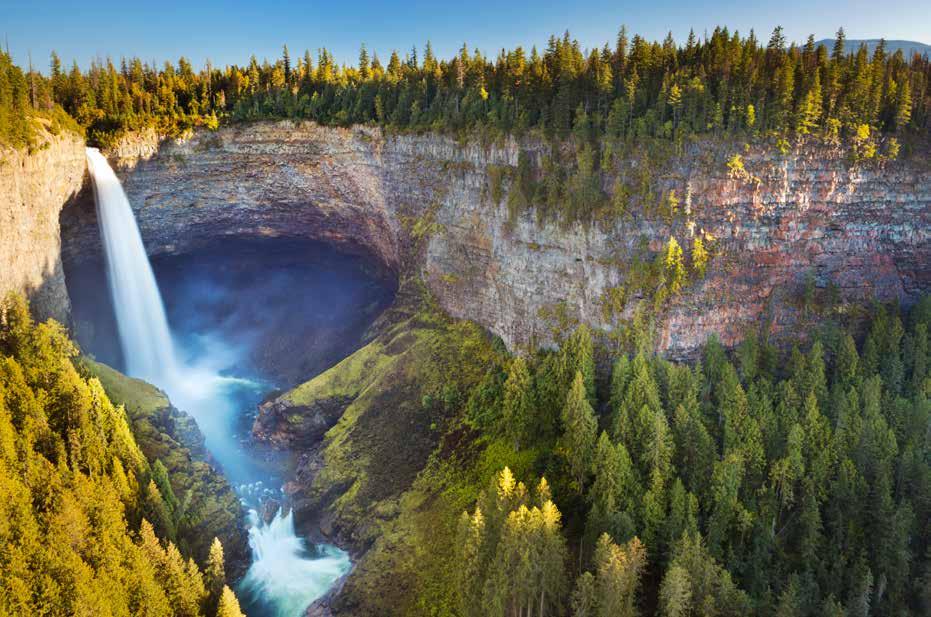 Wells Gray a vízesések hazája: 39 zuhatagot rejt az érintetlen, vad vidék.