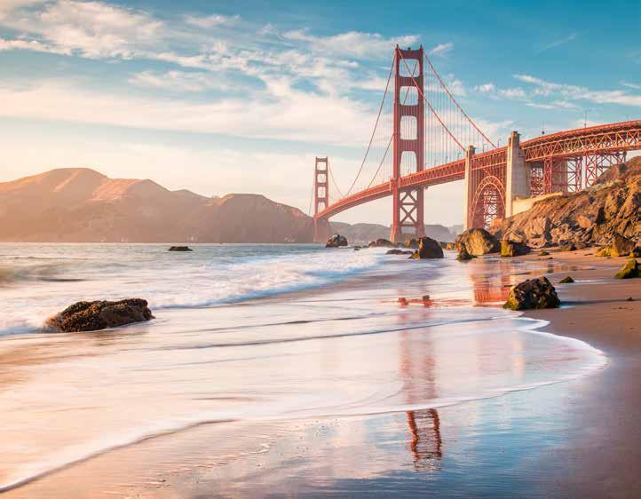 Napfényes Kalifornia MONTEREY SAN FRANCISCO CARMEL LA JOLLA SOLVANG SANTA BARBARA LOS ANGELES MALIBU SANTA MONICA SAN DIEGO Természeti látnivalók 1.