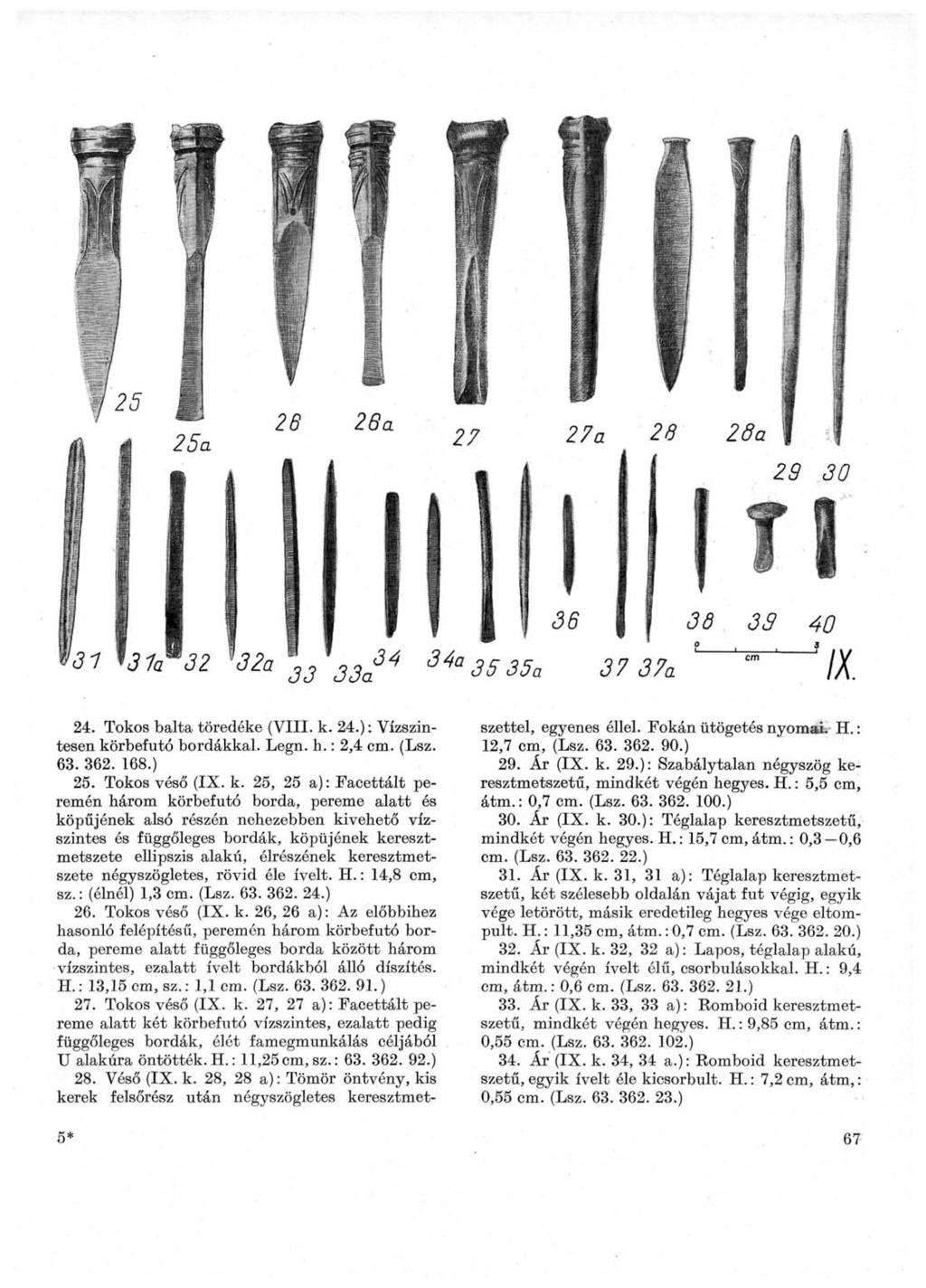 24. Tokos balta töredéke (VIII. k.