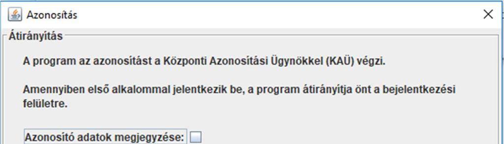 csatolmányok elektronikus hitelesítését. A jelölőnégyzet alapértelmezésben nincs bejelölve.