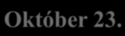 Október