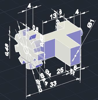 Mechatronika segédlet 3. gyakorlat 2017. február 20. Tartalom Vadai Gergely, Faragó Dénes Feladatleírás... 2 Fogaskerék... 2 Nézetváltás 3D modellezéshez... 2 Könnyítés megvalósítása.