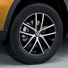 215/60 R16 méretű gumihoz, Suzuki logós  Fekete, polírozott Cikkszám: