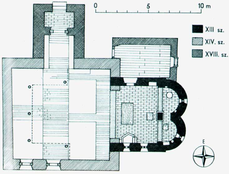 Szentandrás temploma A szentandrási templom festői környezetben, a Bódva folyó bal partján emelkedő dombon áll.