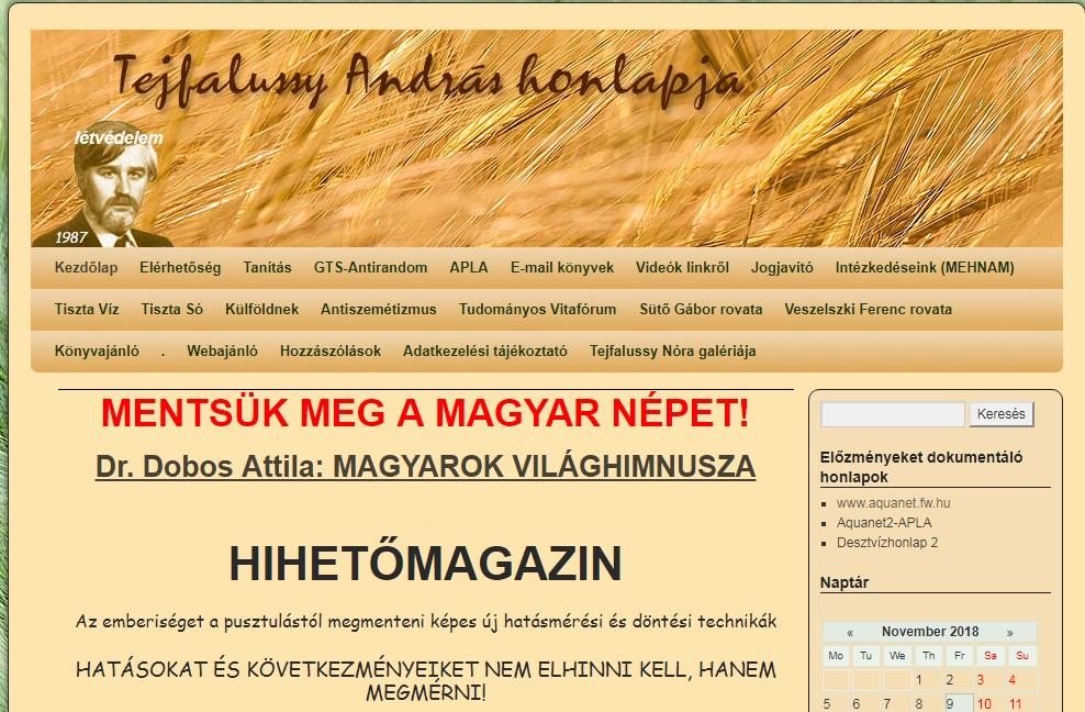 41./1 (belugyminiszteribunozes181108) BELÜGYMINISZTERI BŰNÖZÉS BIZONYÍTÉKAI A korábban hivatalos iratokban, a személyi okmányaimban is szereplő nevem Tejfalussy András.