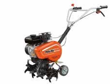 előremeneti sebesség Kapatag 2+2 kés - 30 cm 3+3 kés - 46 cm Töltögető eke szett 68602004 Tolókarok megfordítható függőlegesen állítható Meghajtás alumíniumból acél Méretek 125x100x30 cm 115x110x46