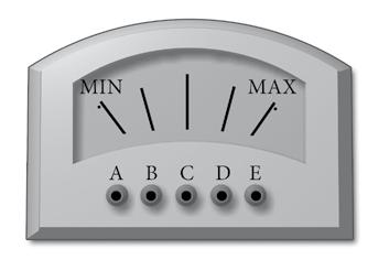 MATEMATIKA 36/78. FELADAT: FESZÜLTSÉGMÉRÉS ME26 Az alábbi ábrán egy feszültségmérő műszer látható.