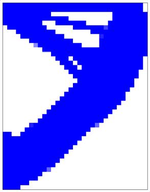 - F/7 -.9.. Rövid konzolaró eredményei felül merev arórésszel (SIMP-NDR) és a nélkül (SIMP) M=.