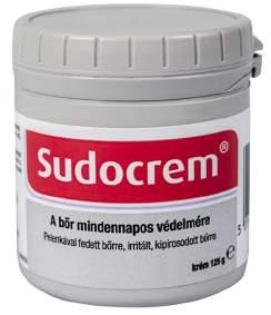 Sudocrem krém, 125 g (16,7 Ft/g) A Sudocrem több, mint 85 éve az anyukák barátja a pelenkával fedett bőr ápolásában. Védi, nyugtatja a bőrt és támogatja regeneráló funkcióit.