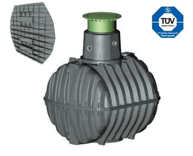 GRAF CARAT S válaszfallal BEÉPÍTÉSI ELİÍRÁS GRAF CARAT S SZENNYVÍZKEZELİ TARTÁLY VÁLASZFALLAL 3750 liter cikkszáma: 370013 4800 liter cikkszáma: 370014 6500 liter cikkszáma: 370015 A jelen
