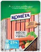 BÉCSI VIRSLI több íz, 400 g, 2