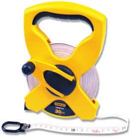 Ütéstompítás,megvédendő a szalagot visszahúzáskor komfortosan kialakított kar ütésellenálló kompakt ház Class II 2-34-772 30 m x 12,7 mm X 2 3253562347725 2-34-775 60 m x 12,7 mm X 2 3253562347756