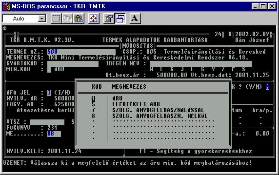 - 82 - = minősítés = típus (