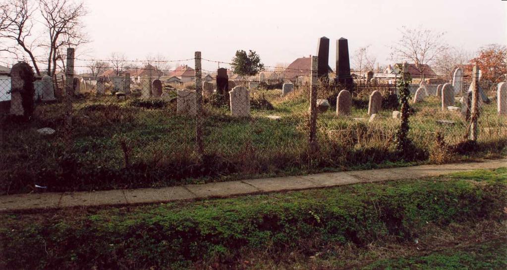 Sorszám: 10. A védendő objektum megnevezése: Izraelita temető Vizsgálat ideje: 2002. augusztus Cím: Fegyvernek, Damjanich J. u. Helyrajzi szám: 986.